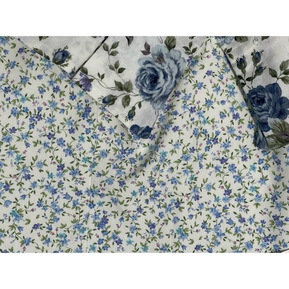 PETERSYN Sybil Crop Top in Seaside Spring Summer Ditsy Floral‎ Rose Small NEW - Picture 2 of 8